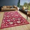 Hanse Home luxor 105633 red Red Living Room  Rug.