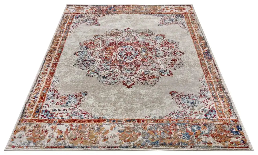 Hanse Home luxor 105639 cream Multicoloured, Cream Living Room  Rug.