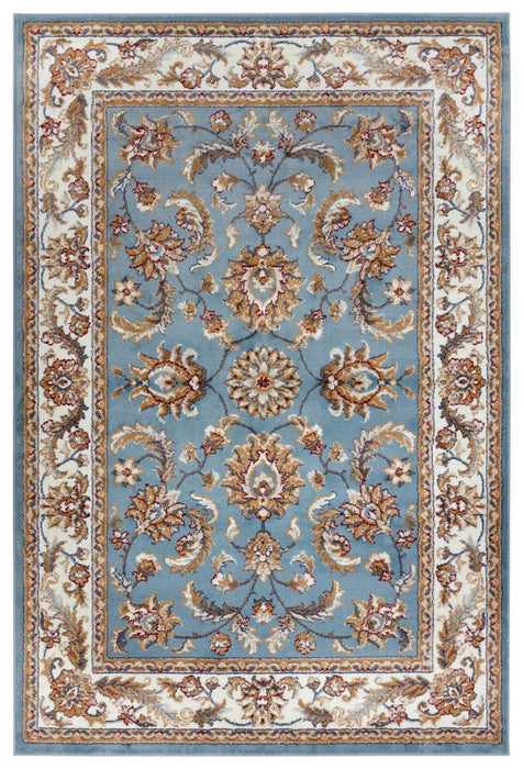 Hanse Home luxor 105641 mint cream Blue, Multicoloured Living Room  Rug.