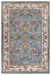 Hanse Home luxor 105641 mint cream Blue, Multicoloured Living Room  Rug.