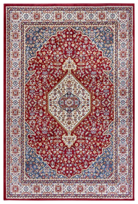 Hanse Home luxor 105644 red multi Multicoloured, Red Living Room  Rug.