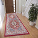 Hanse Home luxor 105644 red multi Multicoloured, Red Living Room  Rug.