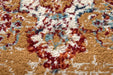 Hanse Home luxor 105646 gold multi Yellow, Multicoloured, Red Living Room  Rug.