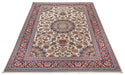 Hanse Home flair orient 105714 cream red Ivory, Red Living Room Washable Rug.