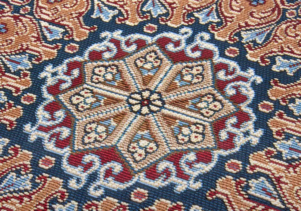 Hanse Home flair orient 105714 cream red Ivory, Red Living Room Washable Rug.