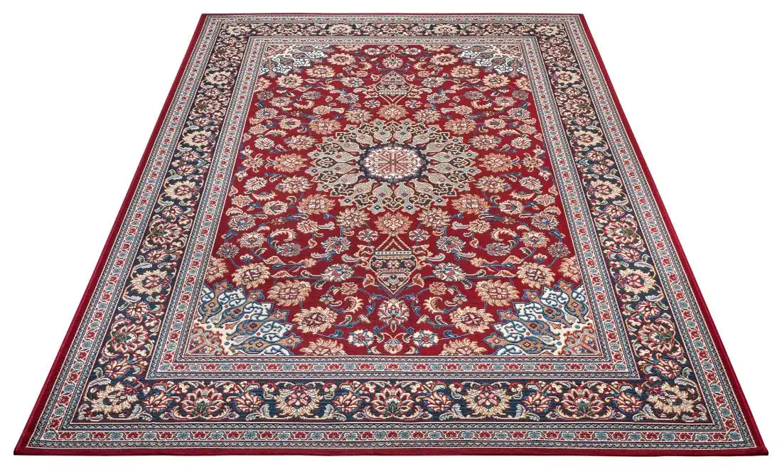 Hanse Home flair orient 105716 red blue Blue, Red Living Room Washable Rug.