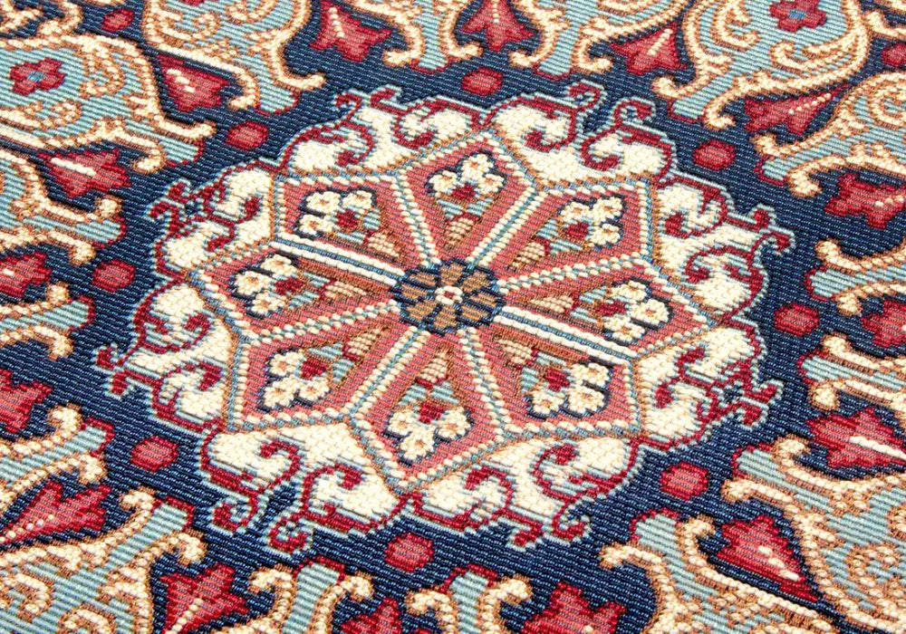 Deep Red Rug P Blue Flair Orient Indoor Outdoor 105716 Red Blue Rugs - Buy 105716 Red Blue ...