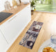 Zala Living cook and clean 105722 coffee Brown, Multicoloured Kitchen   Rug.