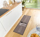 Zala Living cook and clean 105724 bon brown Brown Kitchen   Rug.