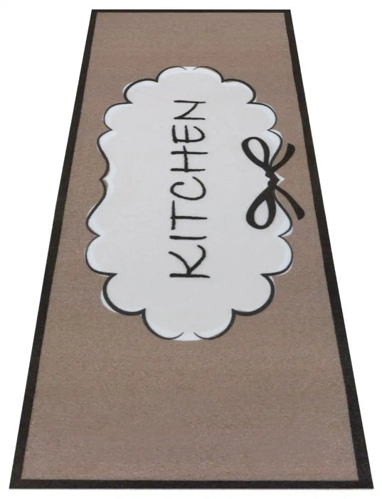Clean Rug Company Kitchen Rugs Cook & Clean 105728 Kitchen Brown Brown Rug — RugsDirect Online