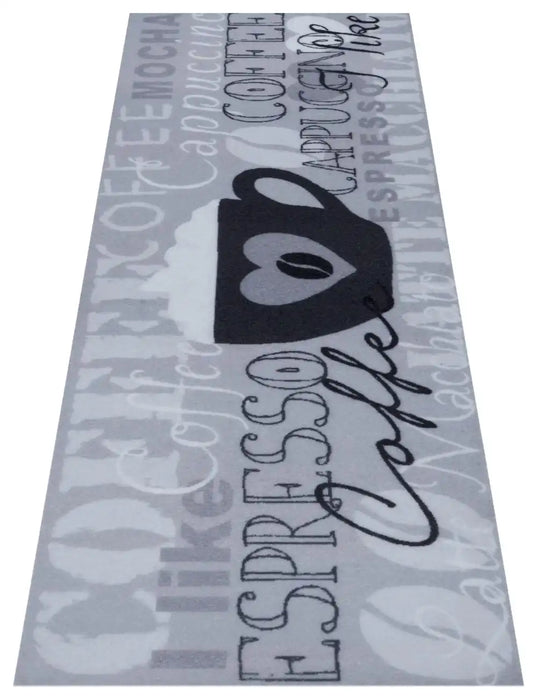 Zala Living cook and clean 105729 coffee grey Grey Kitchen   Rug.