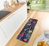 Zala Living cook and clean 105730 tasty Black, Multicoloured Kitchen   Rug.