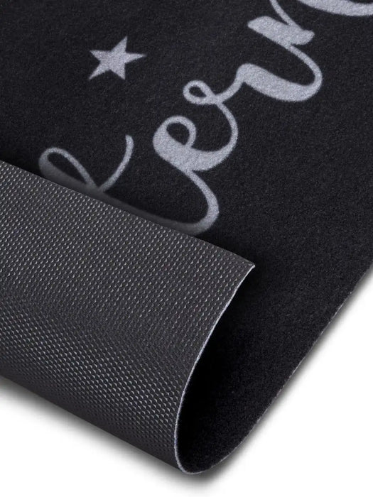 Clean Rug Company Kitchen Rugs Cook & Clean 105734 Black Black Rug — RugsDirect Online