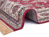 Freundin Home eva 105780 red Ivory, Red Living Room  Rug.