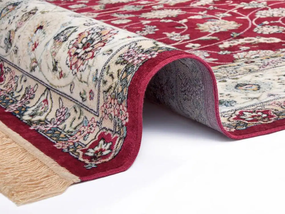 Freundin Home eva 105783 red Red Living Room  Rug.