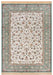 Freundin Home eva 105784 green Green, Ivory Living Room  Rug.
