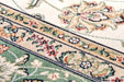 Freundin Home eva 105784 green Green, Ivory Living Room  Rug.