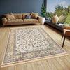 Freundin Home eva 105785 creme Ivory, Cream Living Room  Rug.