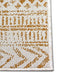 NorthRugs twin supreme 105787 ochre Yellow, Ivory Living Room Striped Rug.