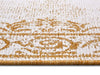 NorthRugs twin supreme 105788 ochre Yellow, Ivory Living Room Striped Rug.