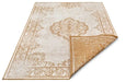 NorthRugs twin supreme 105788 ochre Yellow, Ivory Living Room Striped Rug.