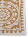 NorthRugs twin supreme 105791 ochre Yellow, Ivory Living Room Striped Rug.