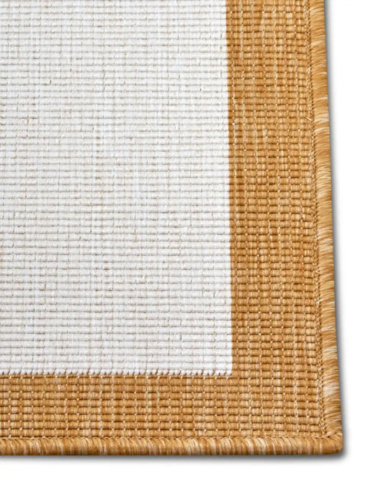 NorthRugs twin 105796 ochre Yellow, Ivory Living Room  Rug.