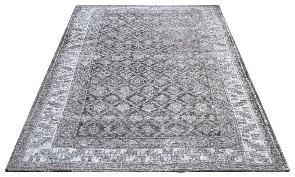 Hanse Home catania 105897 grey Grey Living Room  Rug.