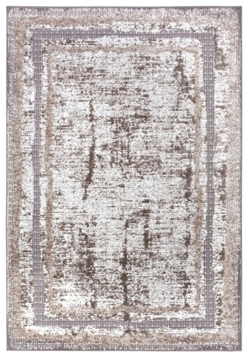 Hanse Home shine 105920 white cream silver Cream Living Room  Rug.