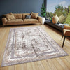 Hanse Home shine 105920 white cream silver Cream Living Room  Rug.