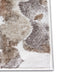 Hanse Home shine 105922 white grey brown Brown, Grey Living Room  Rug.