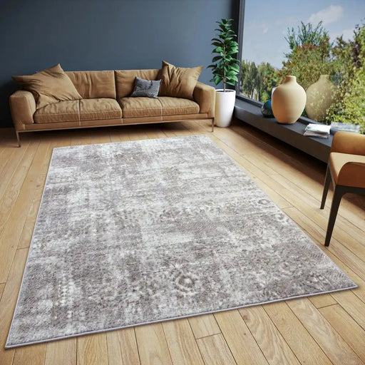 Hanse Home shine 105923 grey beige Grey, Beige Living Room  Rug.