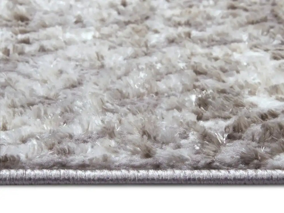 Hanse Home shine 105923 grey beige Grey, Beige Living Room  Rug.