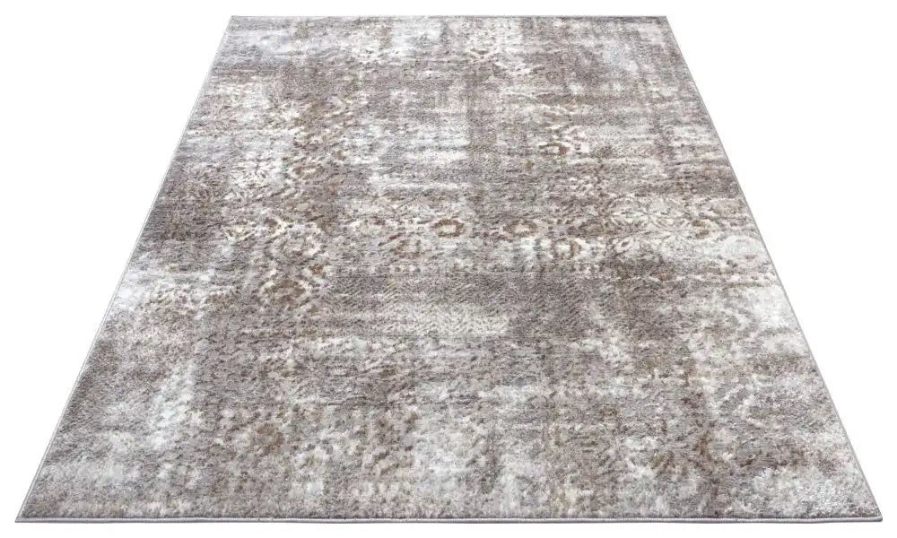 Hanse Home shine 105924 grey brown Brown, Grey Living Room  Rug.