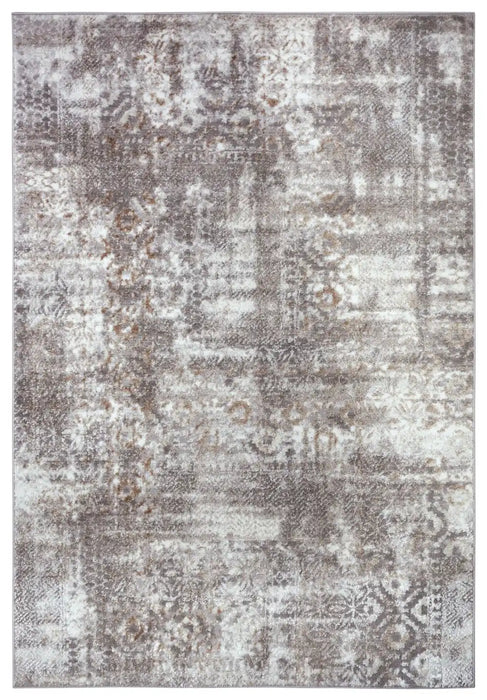Hanse Home shine 105924 grey brown Brown, Grey Living Room  Rug.