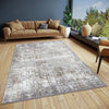 Hanse Home shine 105925 cream grey Grey, Cream Living Room  Rug.