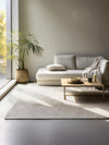 Hanse Home handloom 1 105960 ivory white Ivory Living Room Natural Fibre Rug.