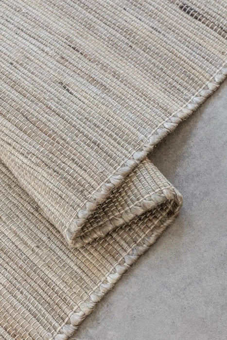 Hanse Home handloom 1 105962 grey brown Brown, Grey Living Room Natural Fibre Rug.