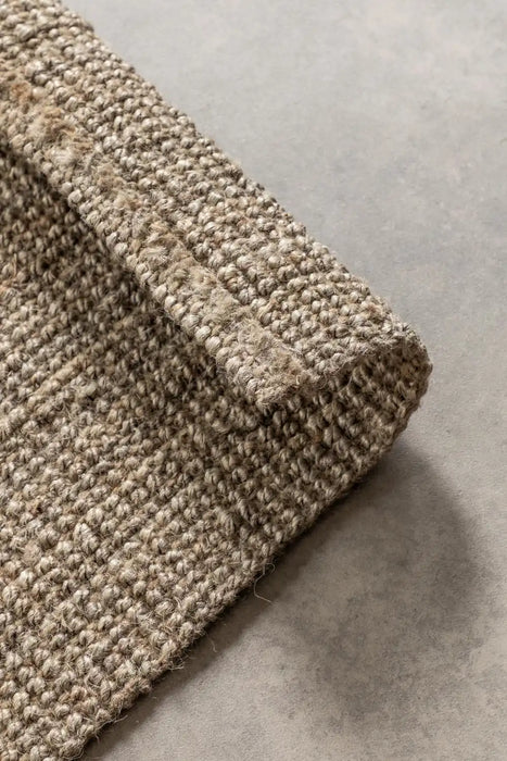 Hanse Home boucl 105975 grey brown Grey, Beige Living Room Natural Fibre Rug.