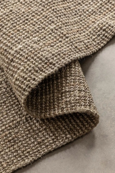 Hanse Home boucl 105975 grey brown Grey, Beige Living Room Natural Fibre Rug.