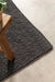 Hanse Home boucl 105976 dark black Black Living Room Natural Fibre Rug.