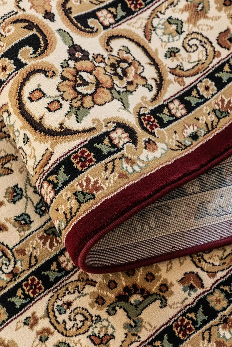 Nouristan herat 2 105983 red Ivory, Red Living Room  Rug.