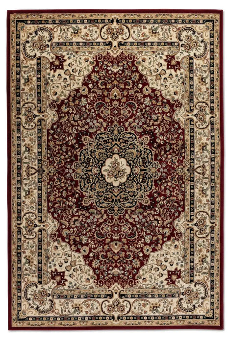 Nouristan herat 2 105983 red Ivory, Red Living Room  Rug.