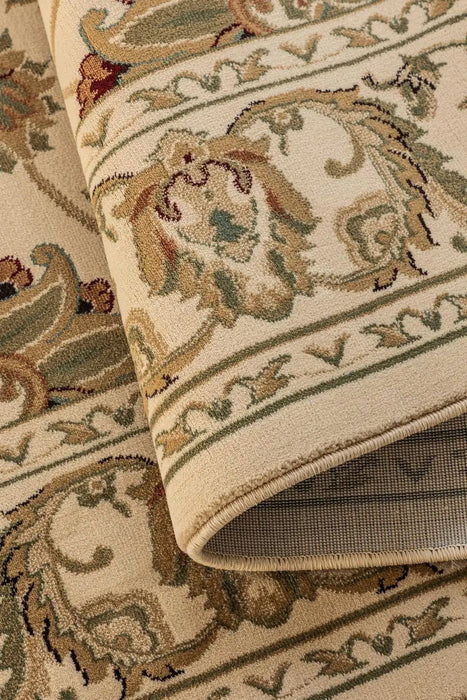 Nouristan herat 2 105985 cream Ivory Living Room  Rug.