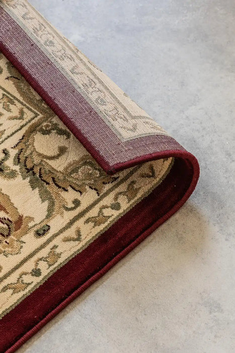 Nouristan herat 2 105986 red Ivory, Red Living Room  Rug.