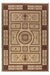 Nouristan herat 2 105990 cream Ivory Living Room  Rug.
