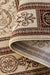 Nouristan herat 2 105990 cream Ivory Living Room  Rug.