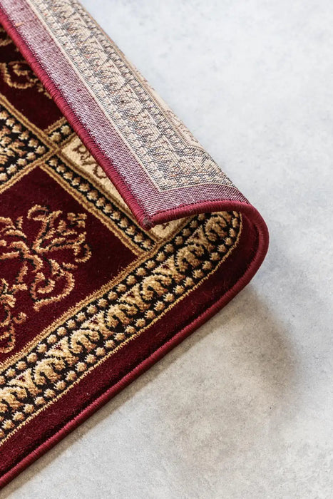 Nouristan herat 2 105992 red Red Living Room  Rug.