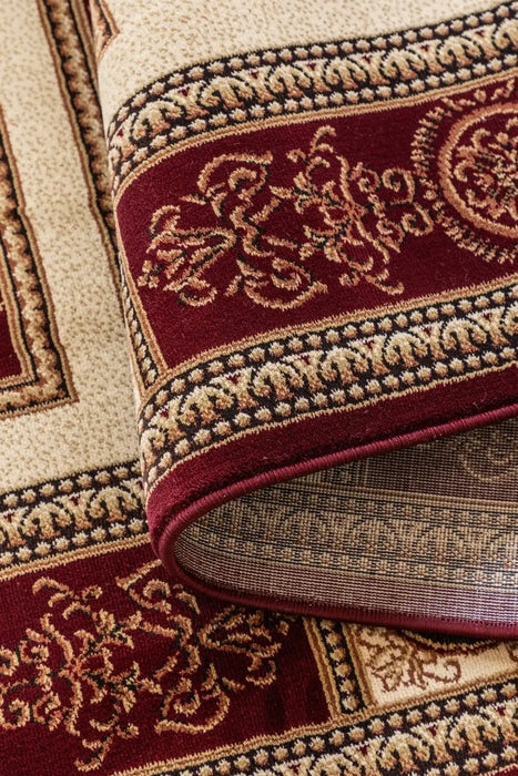 Nouristan herat 2 105992 red Red Living Room  Rug.