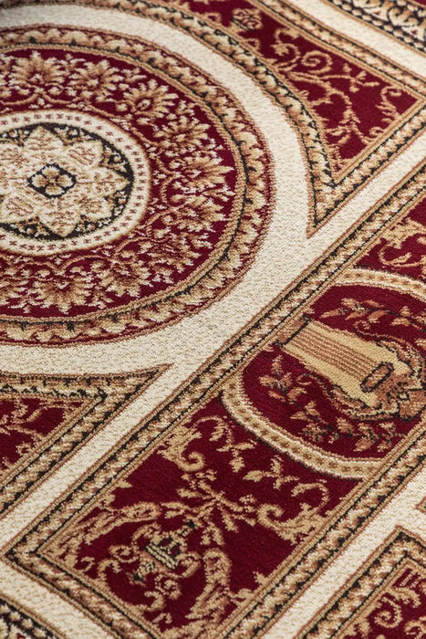 Nouristan herat 2 105992 red Red Living Room  Rug.